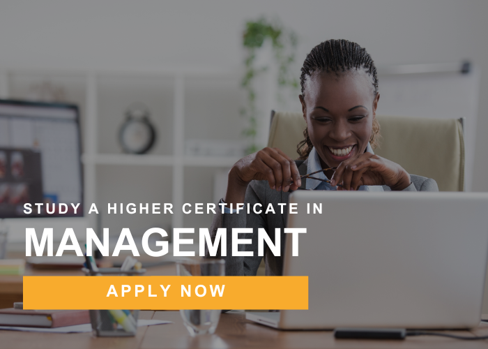 Higher Certificate in Management — Apply Now