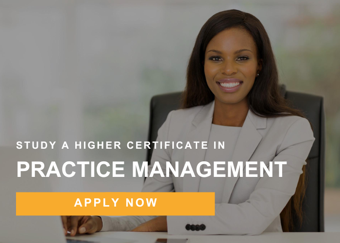 Higher Certificate in Practice Management — Apply Now